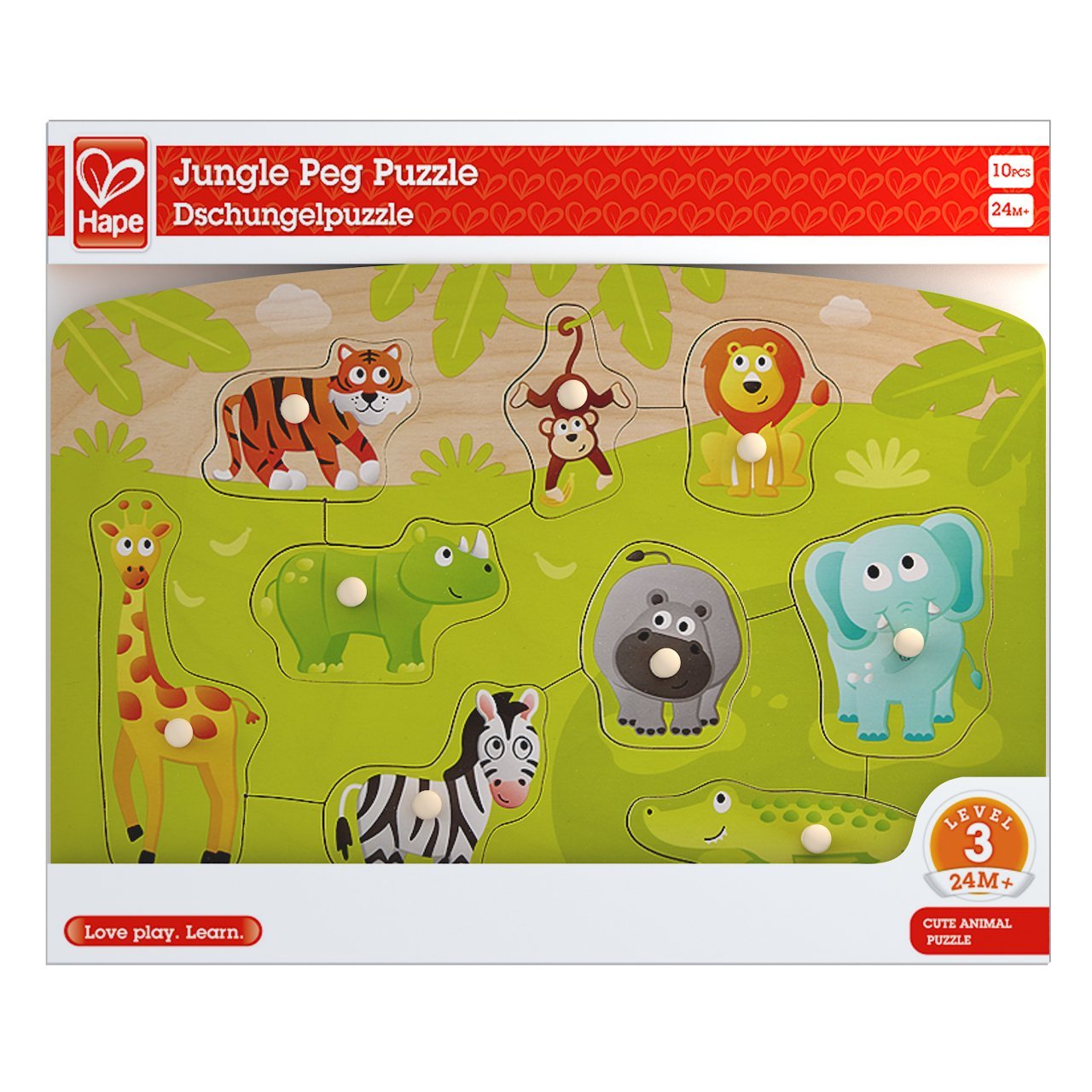 Jungle Peg Puzzle