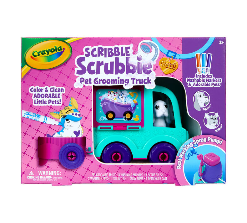 Scribble Scrubbie Pets! Grooming Truck