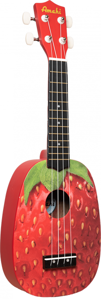Strawberry Pineapple Shape Ukulele