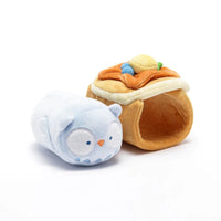 Anirollz Owlyroll Pancake Blanket - 6in Small