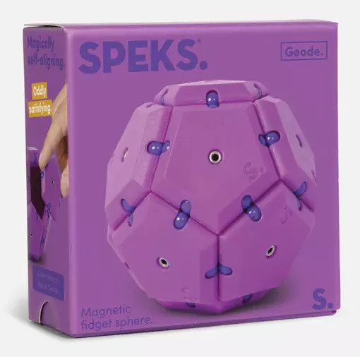 Speks Geode Pop - Razzle Purple