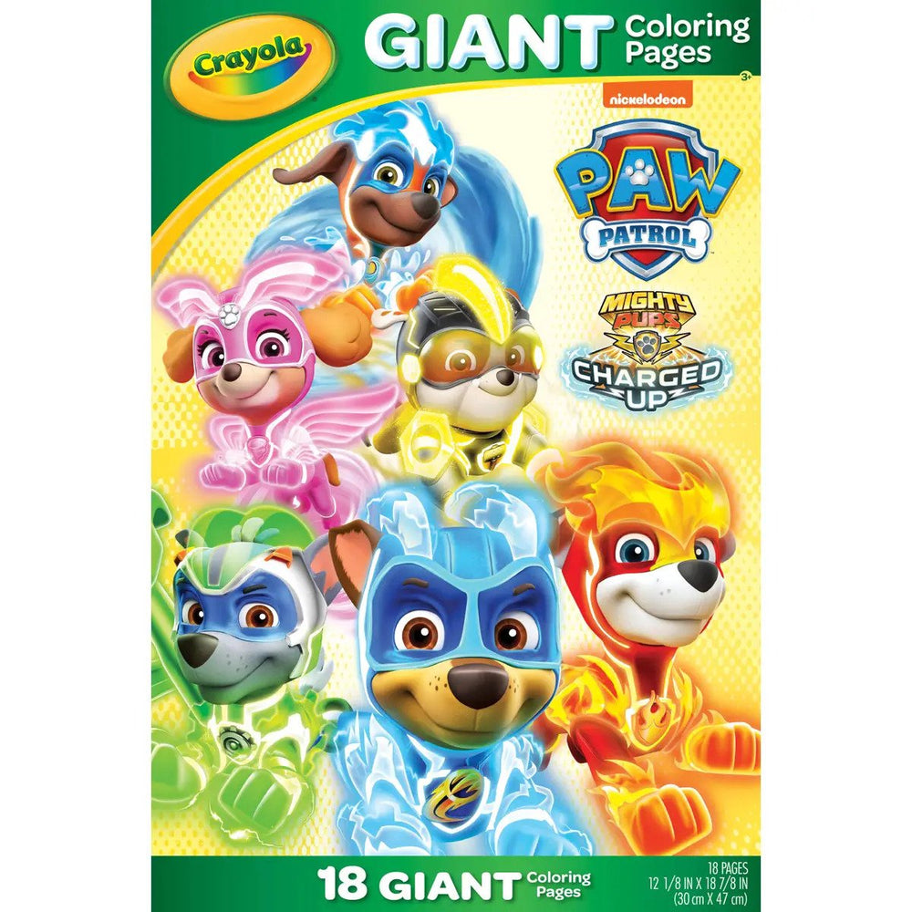 Giant Coloring Pages - Paw Patrol