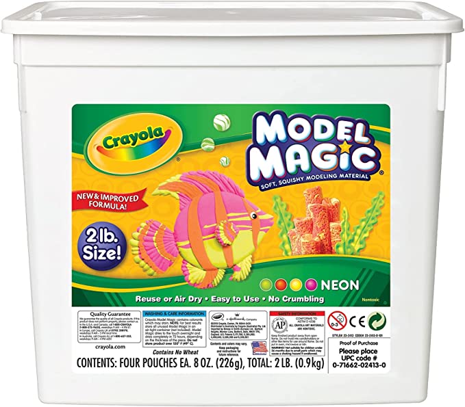 Crayola Model Magic 2lb - Neon