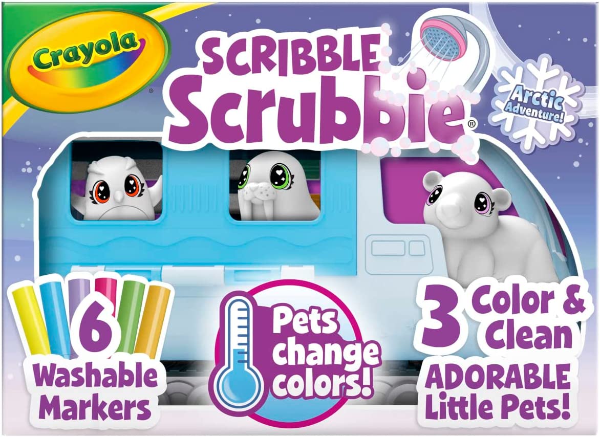 Scribble Scrubbie Pets Arctic Snow Explorer