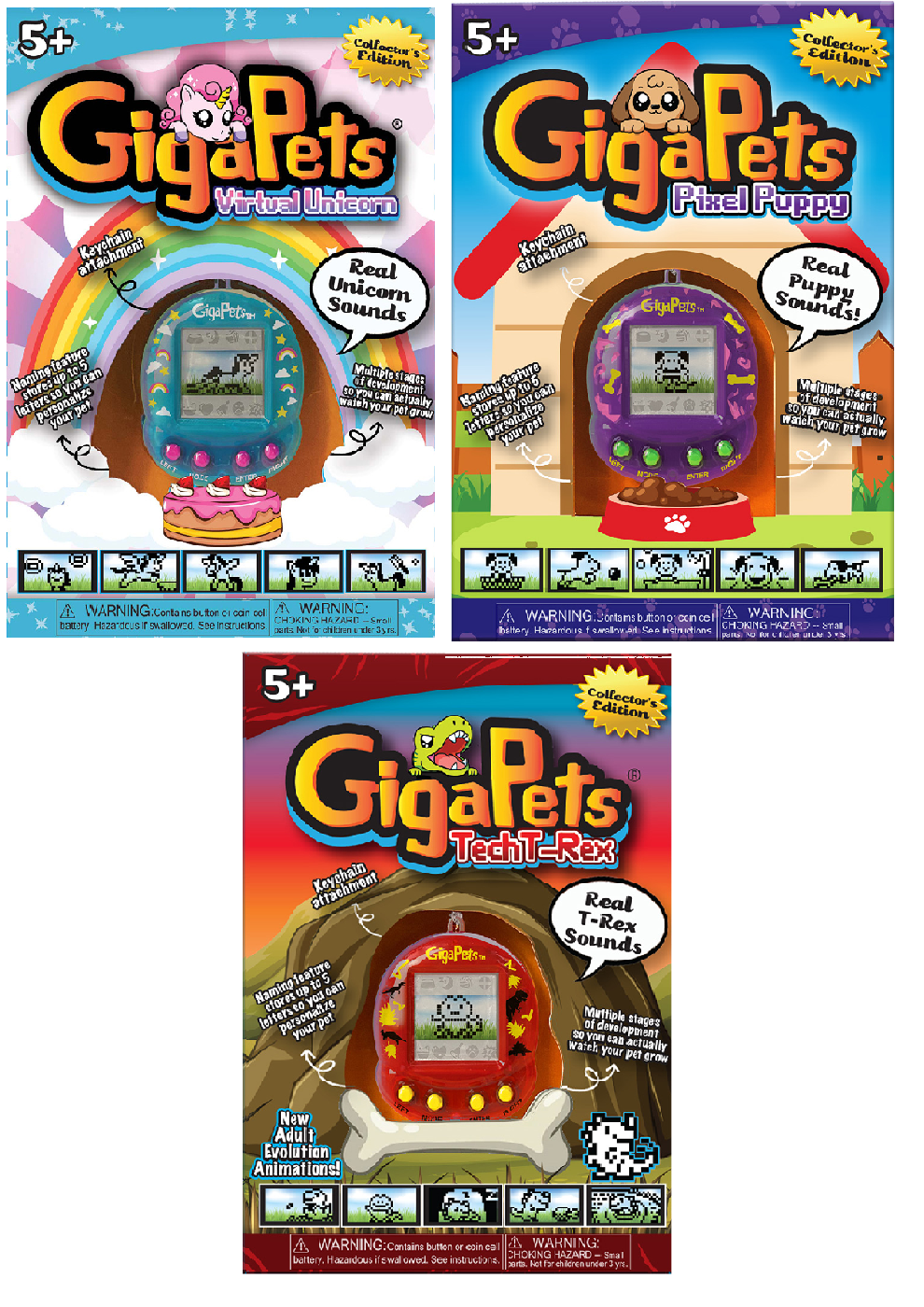 GigaPets Virtual Pets - Collector's Edition - Single