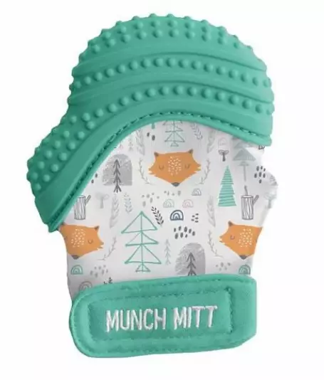 Munch Mitt - Teal Fox