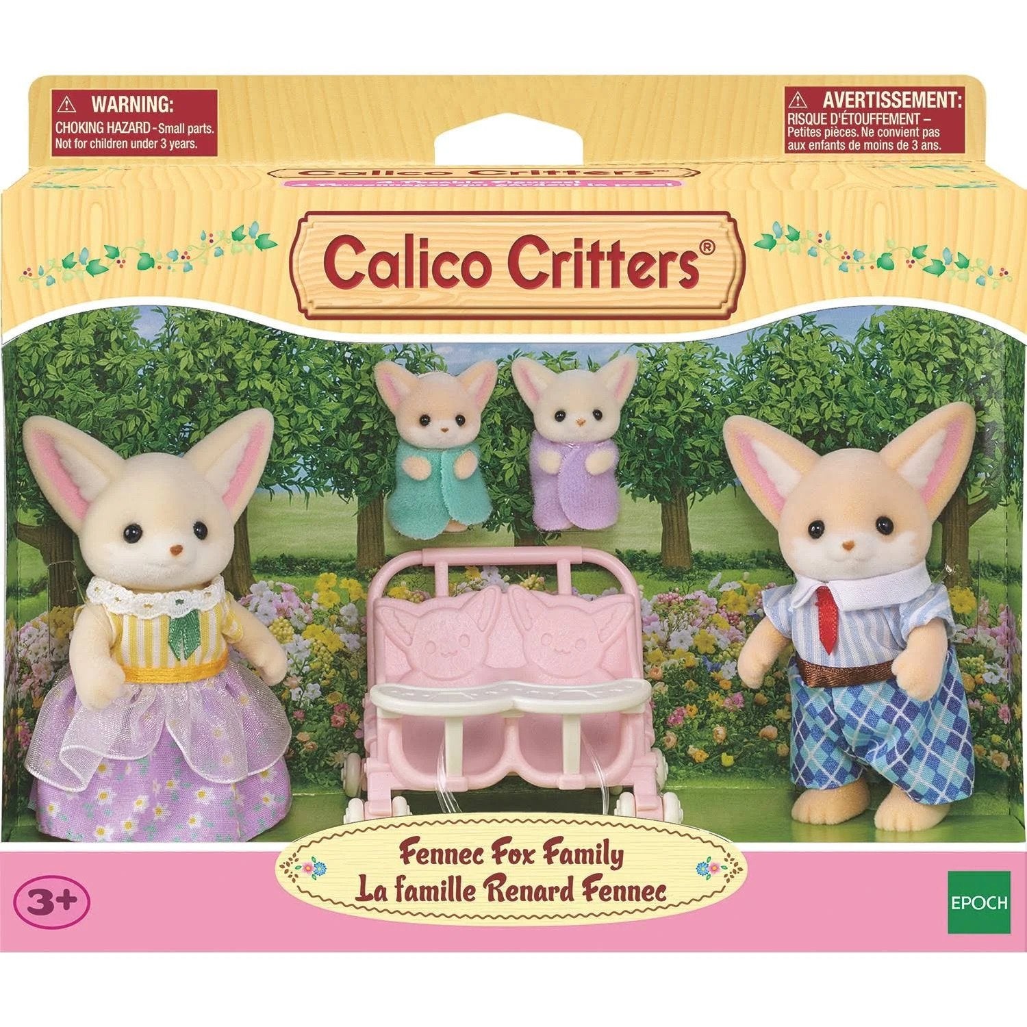 Calico Critters Fennec Fox Family