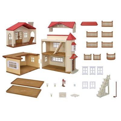 Calico Critters Red Roof Country Secret Attic