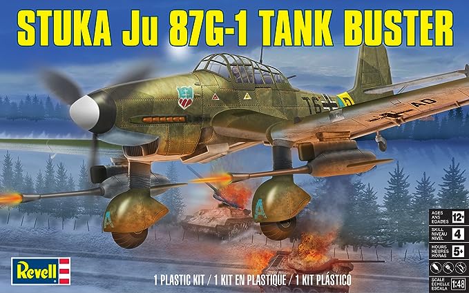 Stuka Dive Bomber Ju87G-1 1:48 Model