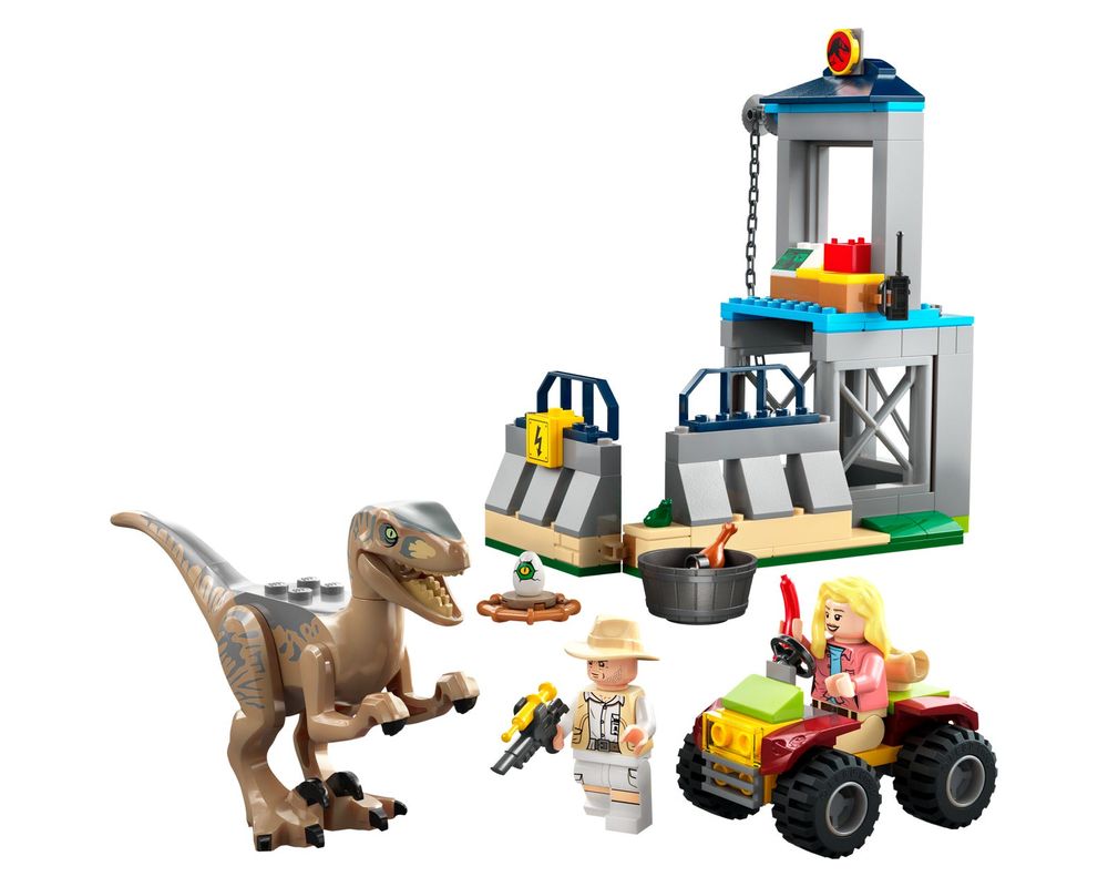 Lego Jurassic World Velociraptor Escape