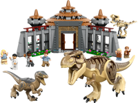 Lego Jurassic World Visitor Center: T-Rex & Raptor Attack