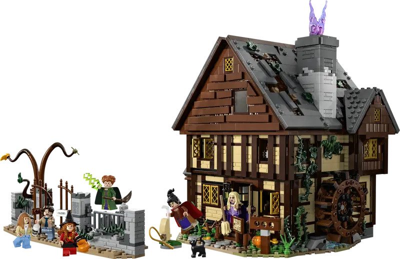 Lego Disney Hocus Pocus: The Sanderson Sisters' Cottage