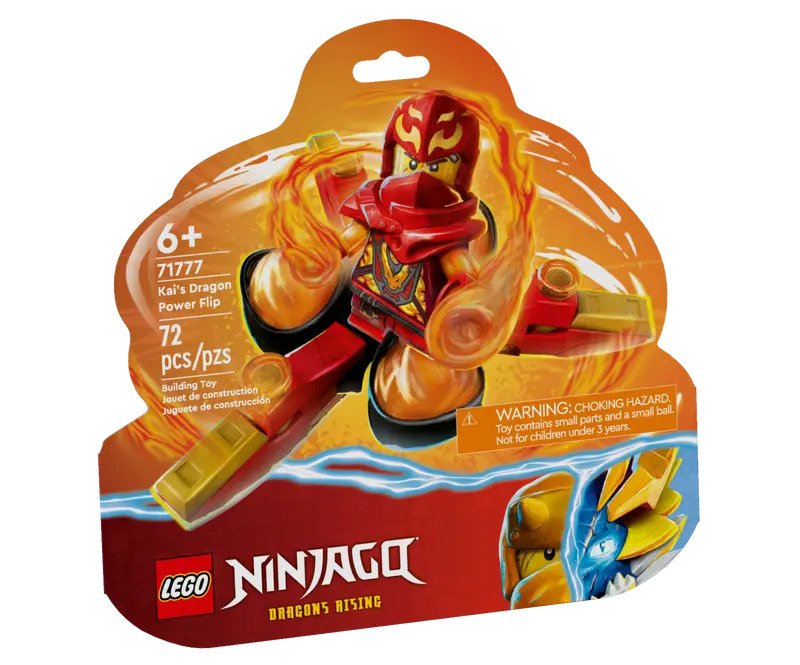 Lego Ninjago Kai’s Dragon Power Spinjitzu Flip