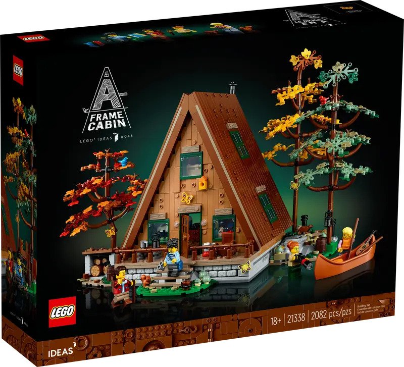 Lego Ideas A-Frame Cabin