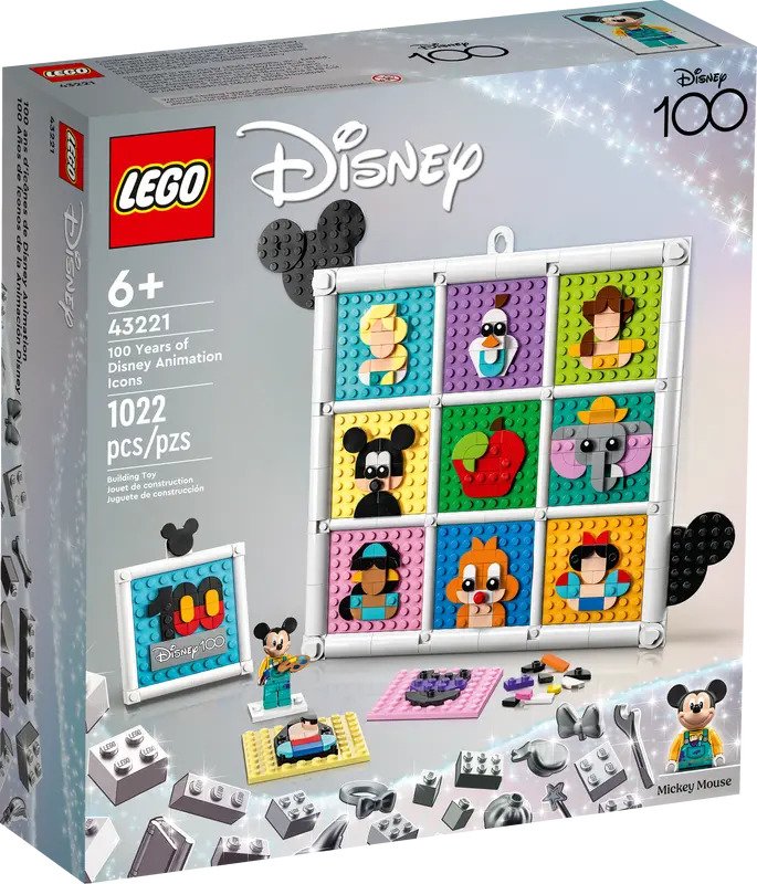 Lego Art 100 Years of Disney Animation Icons