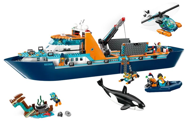 Lego City Arctic Explorer Ship