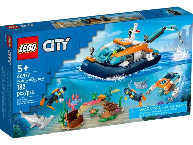 Lego City Explorer Diving Boat