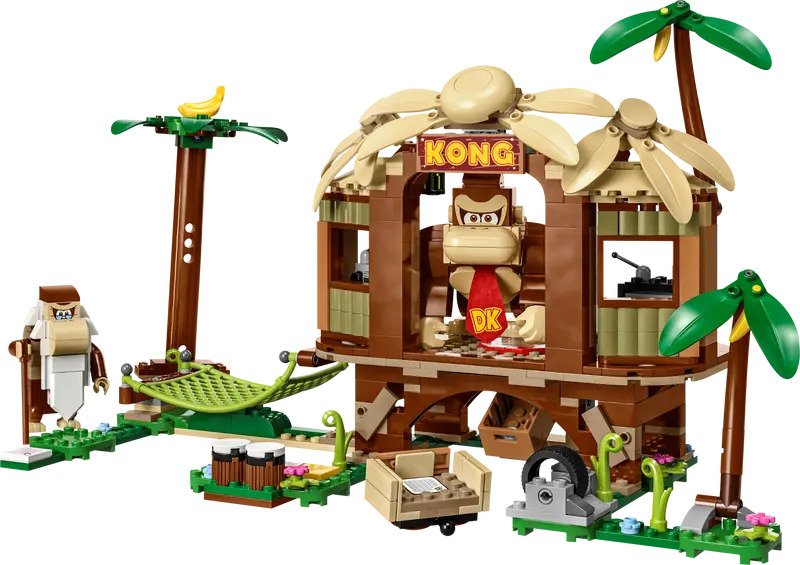 Lego Super Mario Brothers Donkey Kong's Tree House Expansion Set