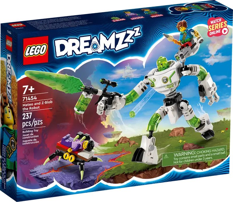 Lego DreamZzz Mateo and Z-Blob the Robot