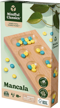 Mancala Recycled Bamboo Board