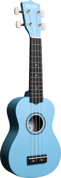 Baby Blue Panda Soprano Ukulele