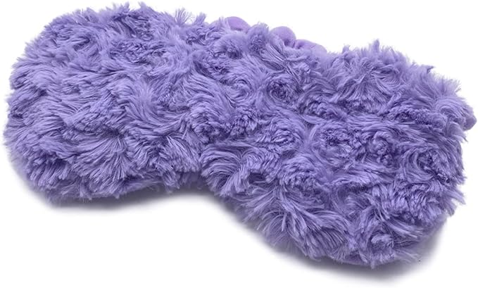 Curly Purple Eye Mask