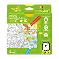 Looong Coloring Book - Dinosaurs