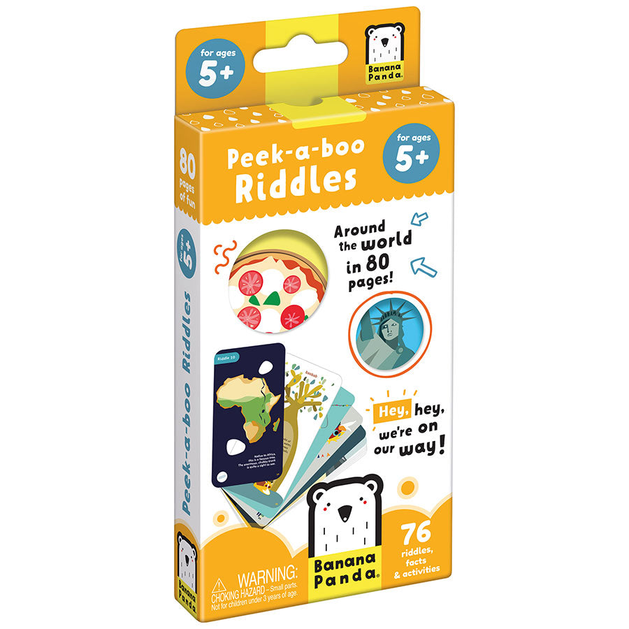 Peek-a-Boo Riddles 5y+