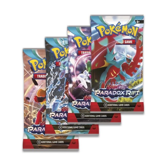 Pokemon Scarlet & Violet Set 4: Paradox Rift - Booster Pack - Single