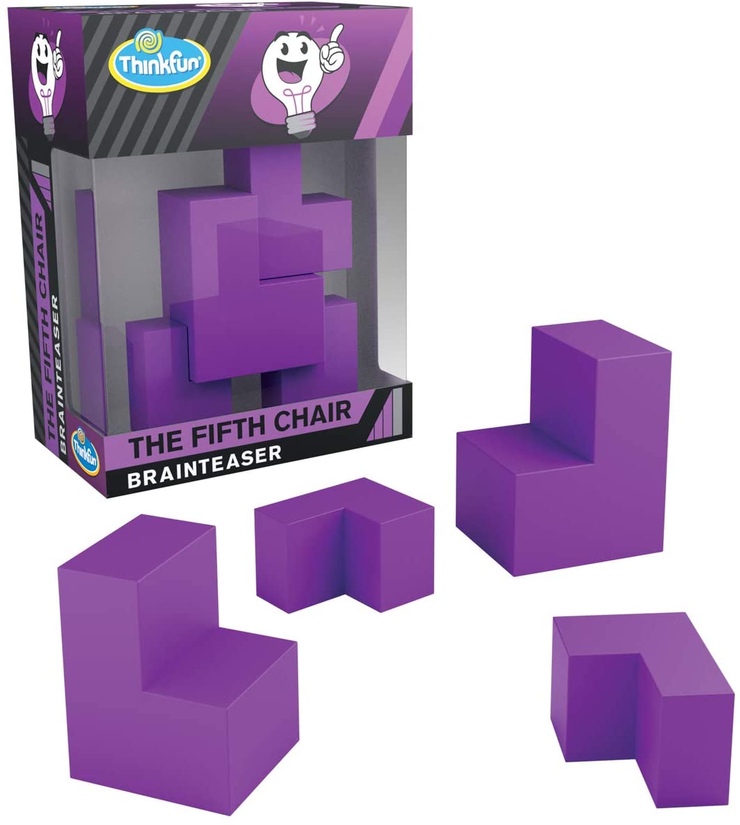 ThinkFun Pocket Brainteasers - Fifth Chair Game