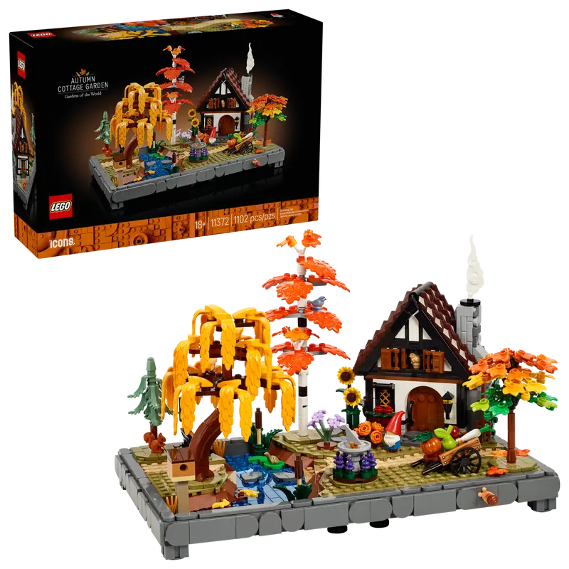 LEGO Icons: Autumn Cottage Garden