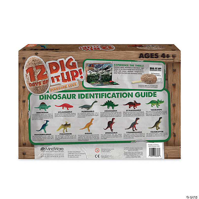 12 Days of Dig It Up! Dinosaur Eggs