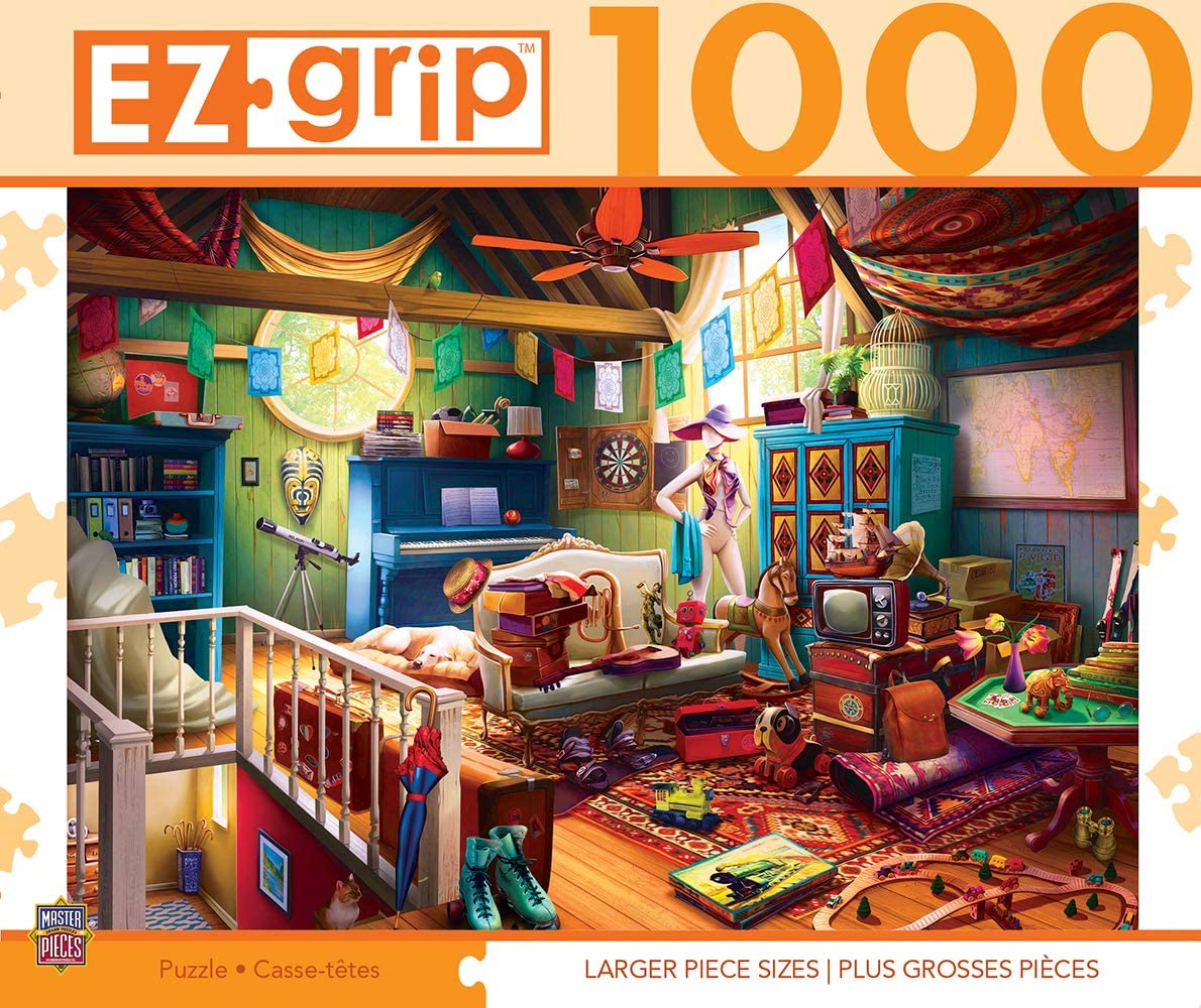 1000PC Attic Treasure EZ Grip