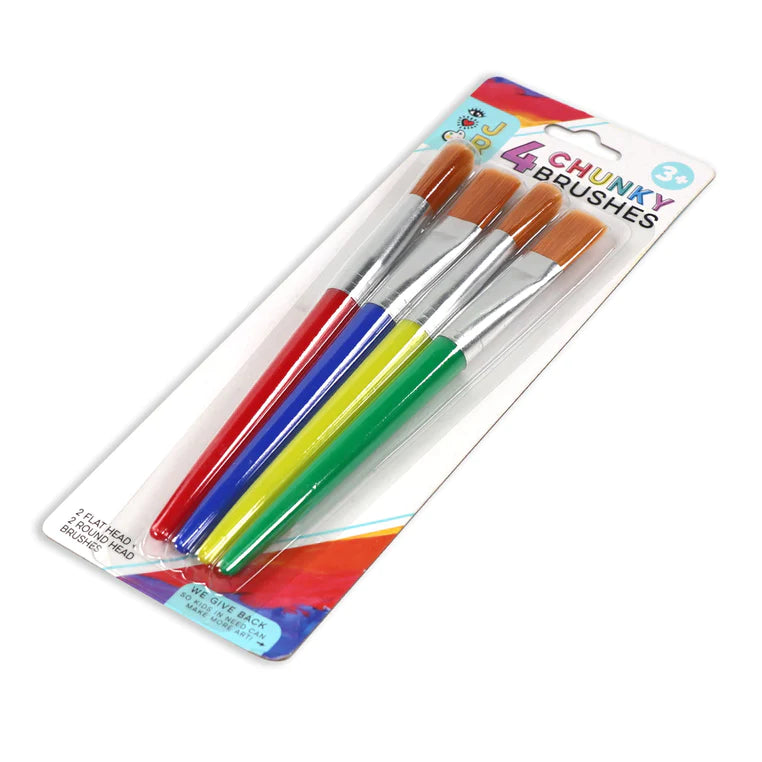 JR Chunky Brushes Set of 4