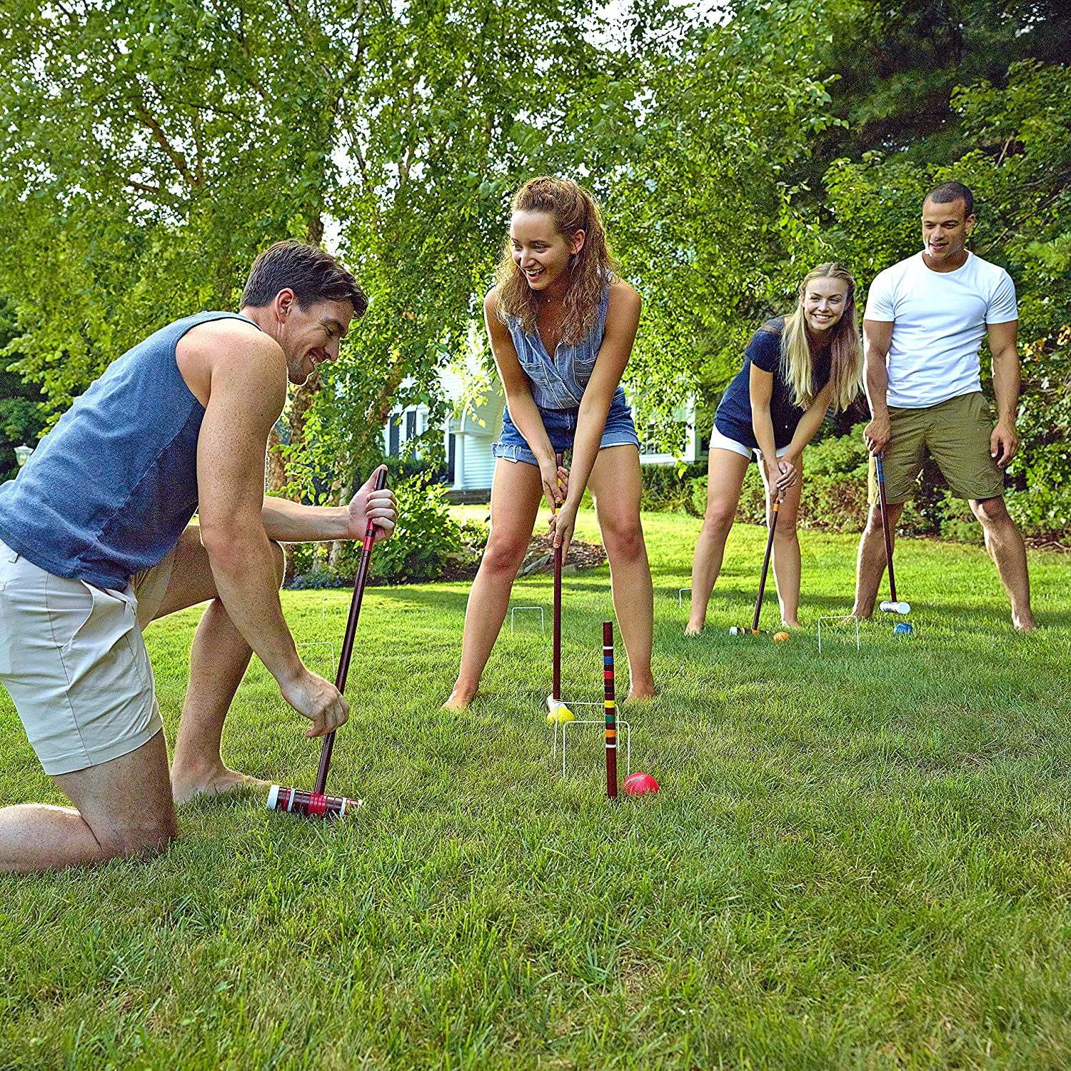 Family Croquet Set