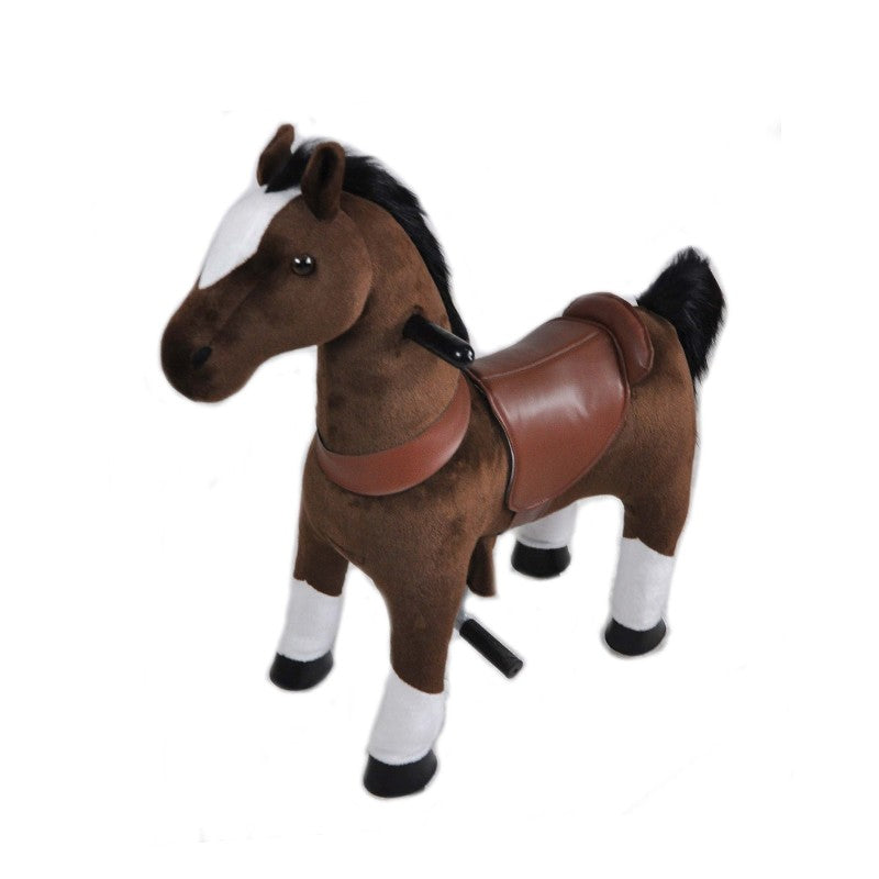 Giddy Up and Go - Small - Dark Brown Pony