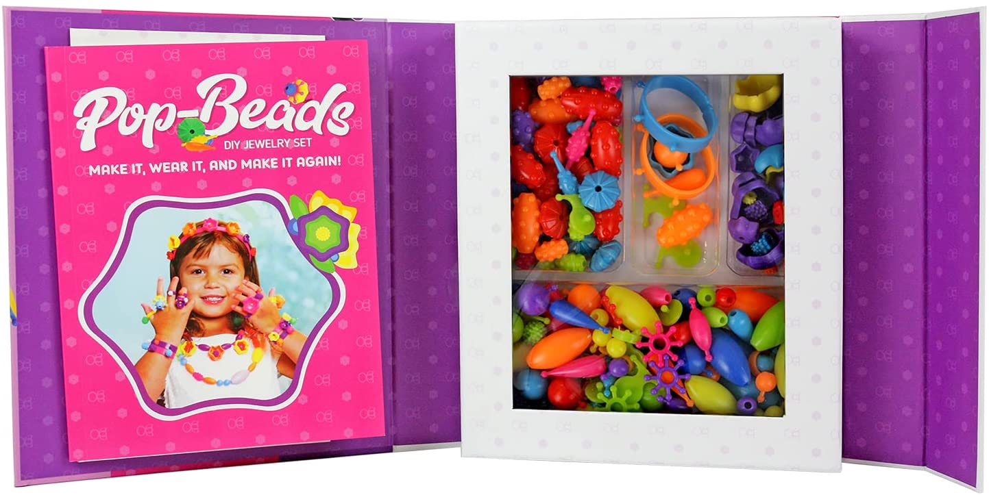 SpiceBox Children's Activity Kits Fun with Pop Beads Jewelry