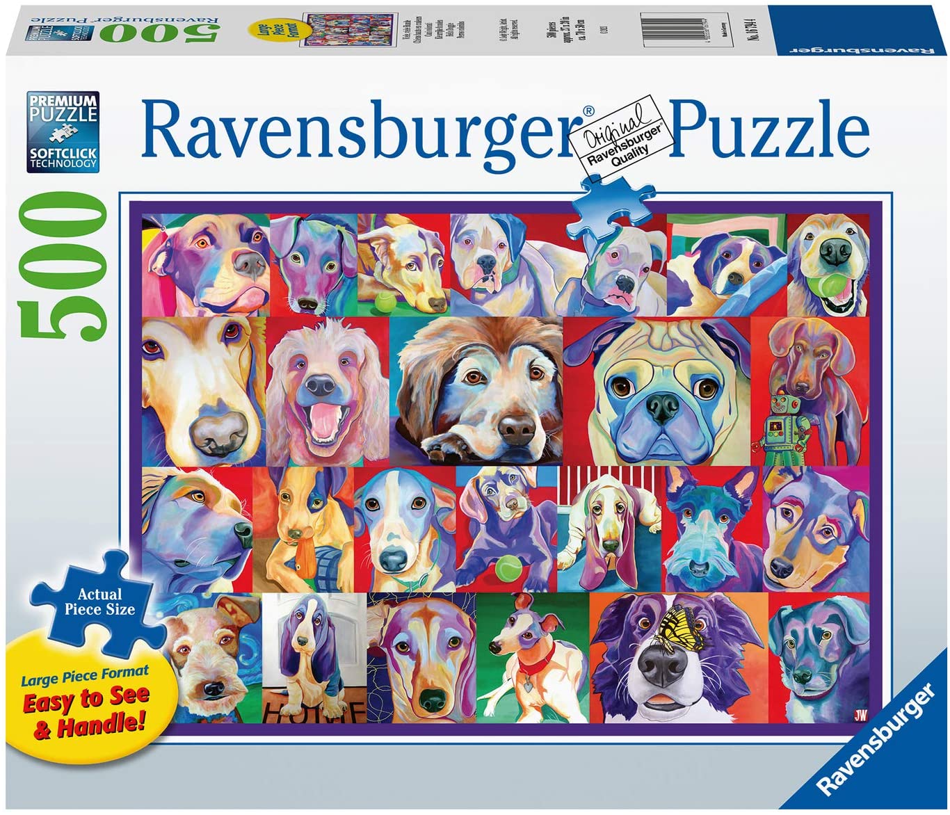 500 Pieces Puzzle Large Format Hello Doggie