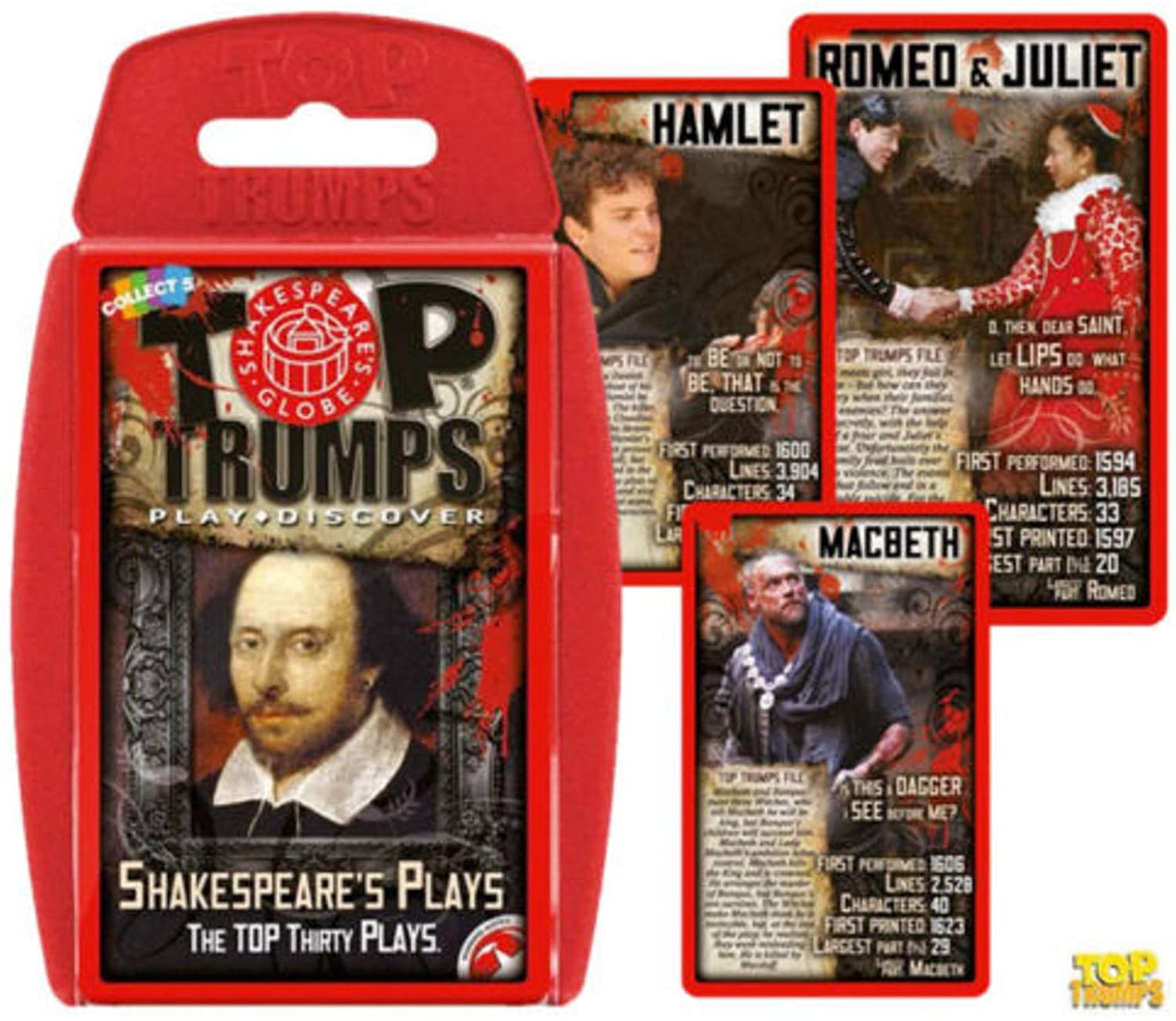 Shakespeare's Plays Top Trumps