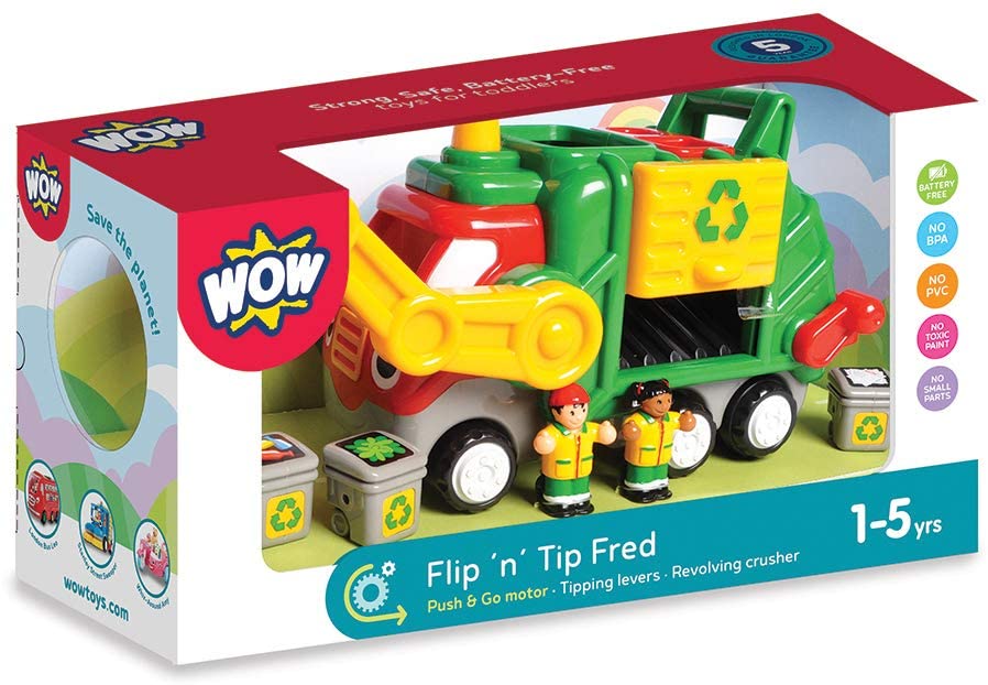 Flip 'n' tip Fred