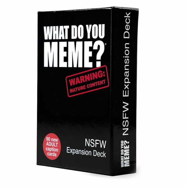 What Do You Meme? NSFW Expansion Pack