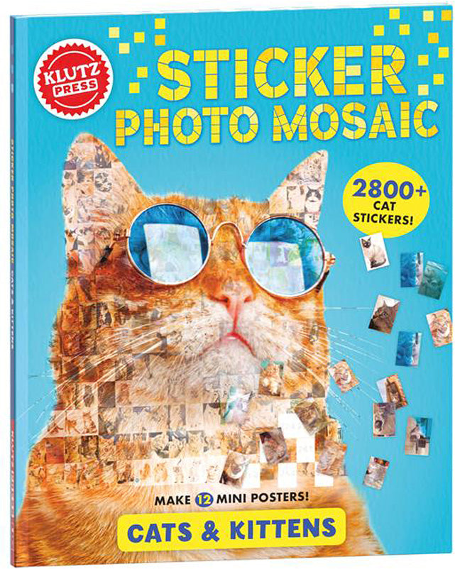 Sticker Photo Mosaic - Cats & Kittens