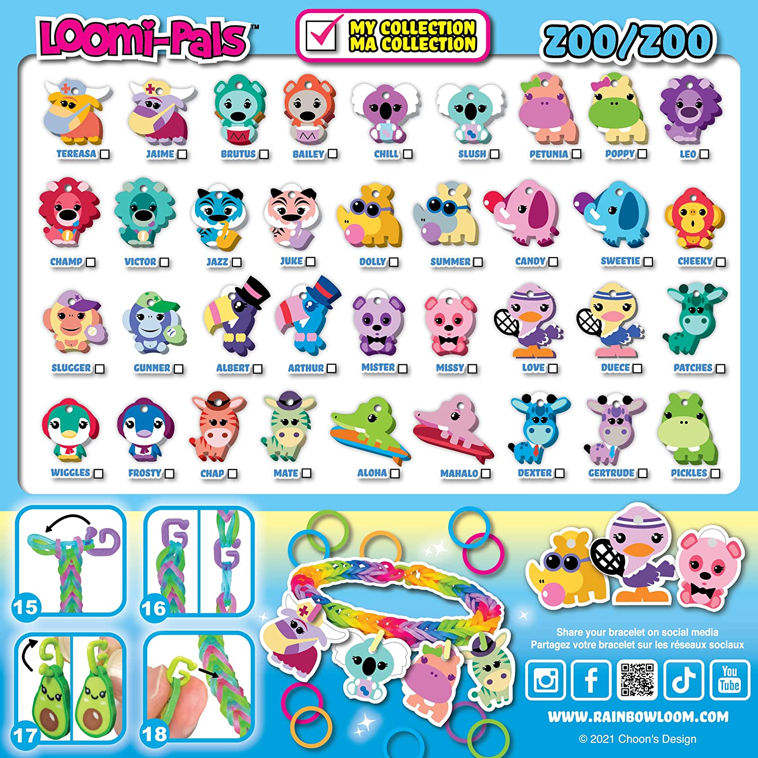 Rainbow Loom: Loomi-Pals Collectible Zoo – Awesome Toys & Gifts
