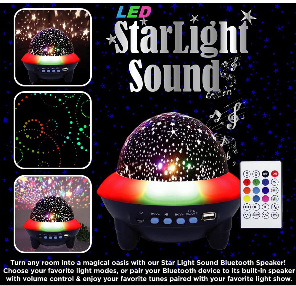 LED Starlight Sound Speaker