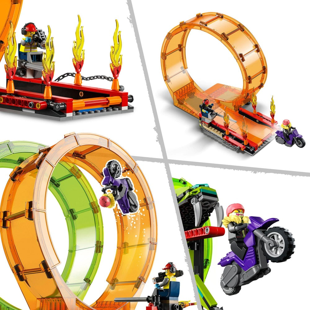 ellove　 LEGO City Stuntz Race Set: Smashing Chimpanzee Stunt Loop