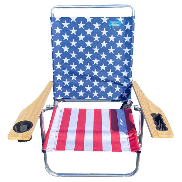 3 Position USA Aluminum Beach Chair