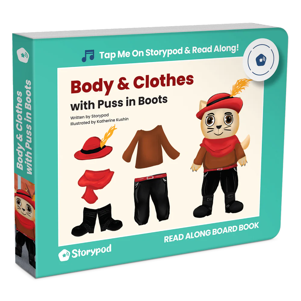 Storypod Body & Clothes with Puss in Boots Read Along