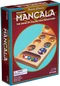 Wood Mancala