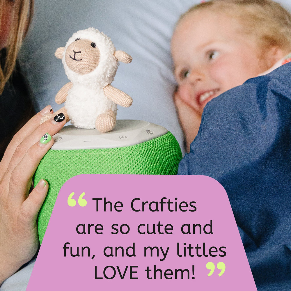 Sleepi Sheep Yarn Plush Storypod