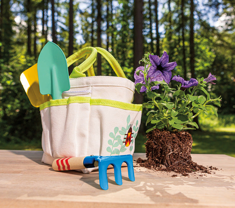 Beetle & Bee Kids Garden Tote Kit